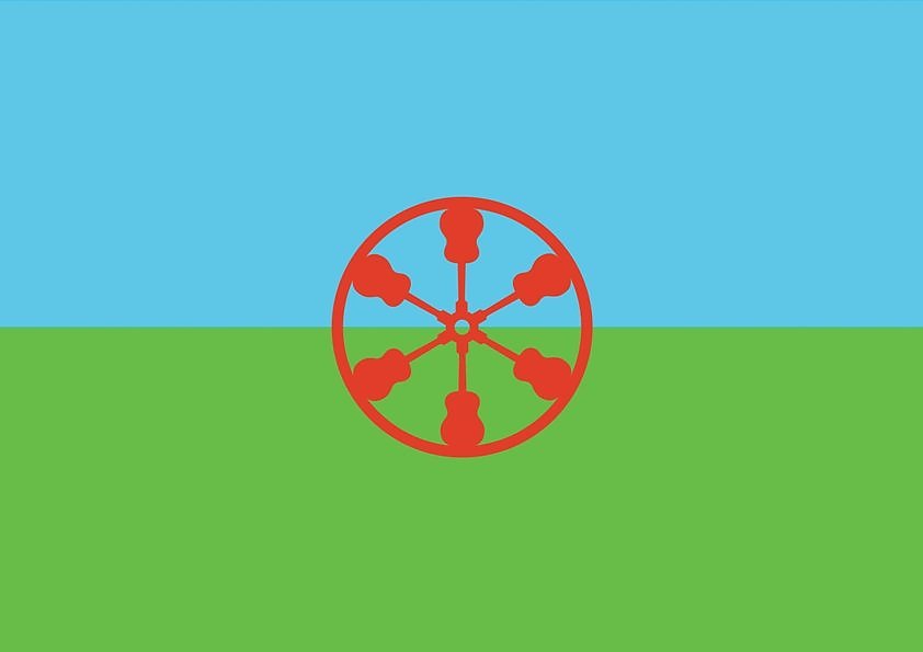 цыганский флаг