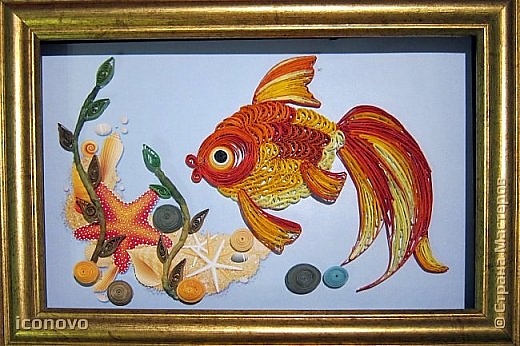 Золотая рыбка своими руками