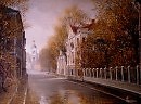 Яузская улица. Осень в Москве.