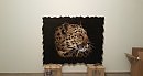 Художественная мозаика из стекла `Леопард`
