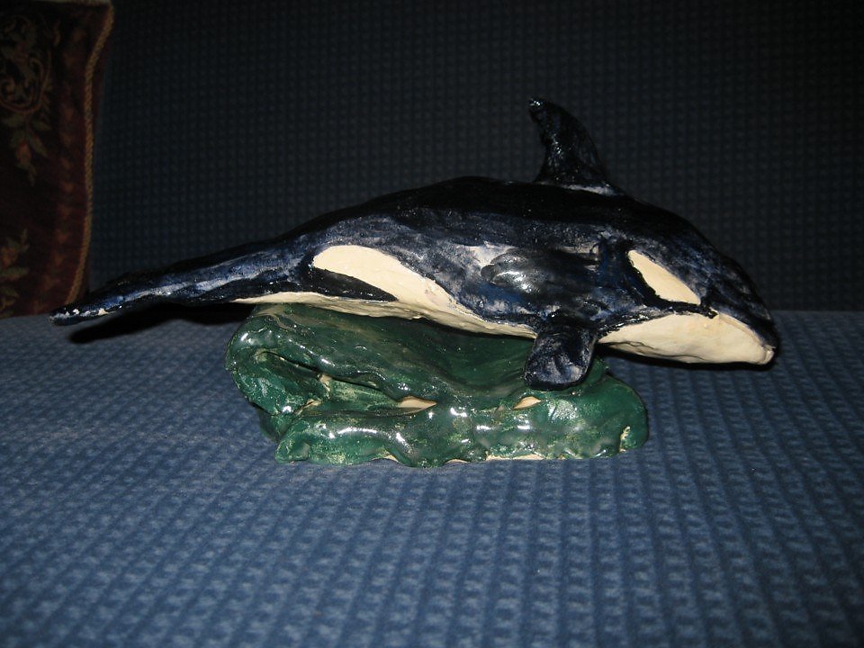 кит-убийца - Работы для продажи - Скульптура и лепка - Лепные скульптуры