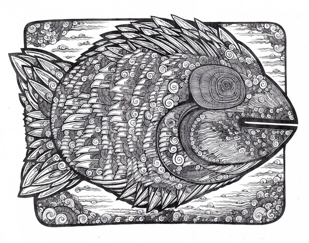 Кармическая рыба. Стилизованные рыбы. Рыба декоративная Графика. Стилизованное изображение рыбы. Стилизация рыбы в графике.
