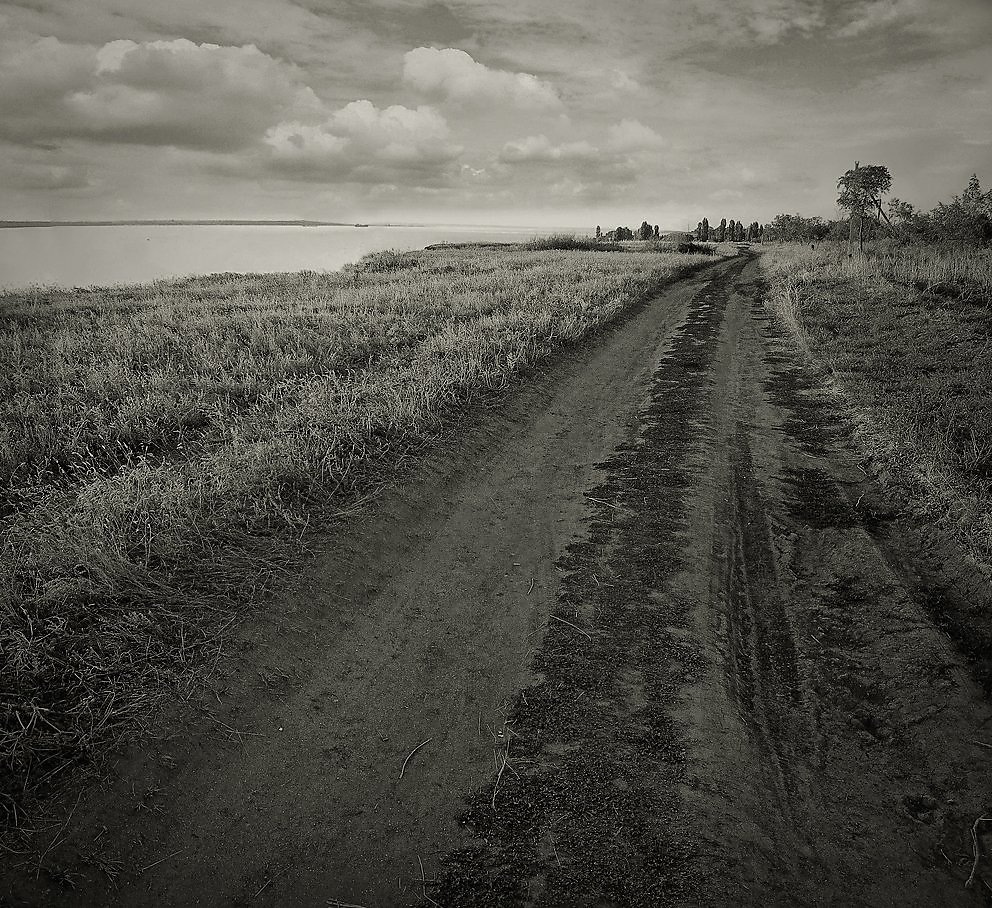 Чёрно-белый Закат: Эстетика Контрастов Природная галерея Фотогалерея природы на
