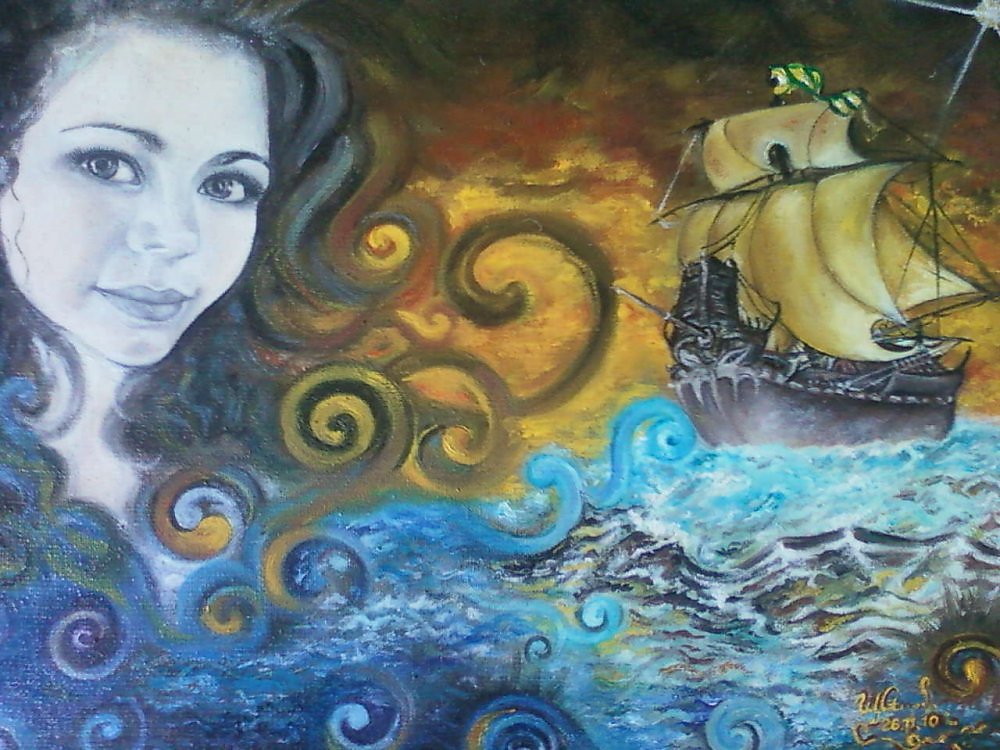 Песня королева морей. Правительница моря. Образ морской царевны. Морская царица рисунок. Морской образ рисунок.