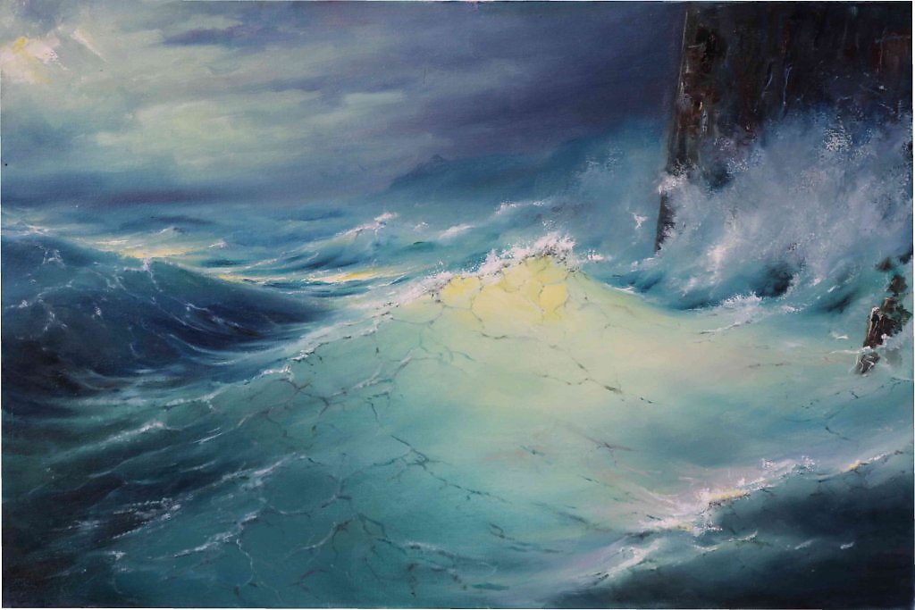 Шторм масло. Картина "шторм". Шторм пастелью. Шторм маслом. Картина шторм на море.