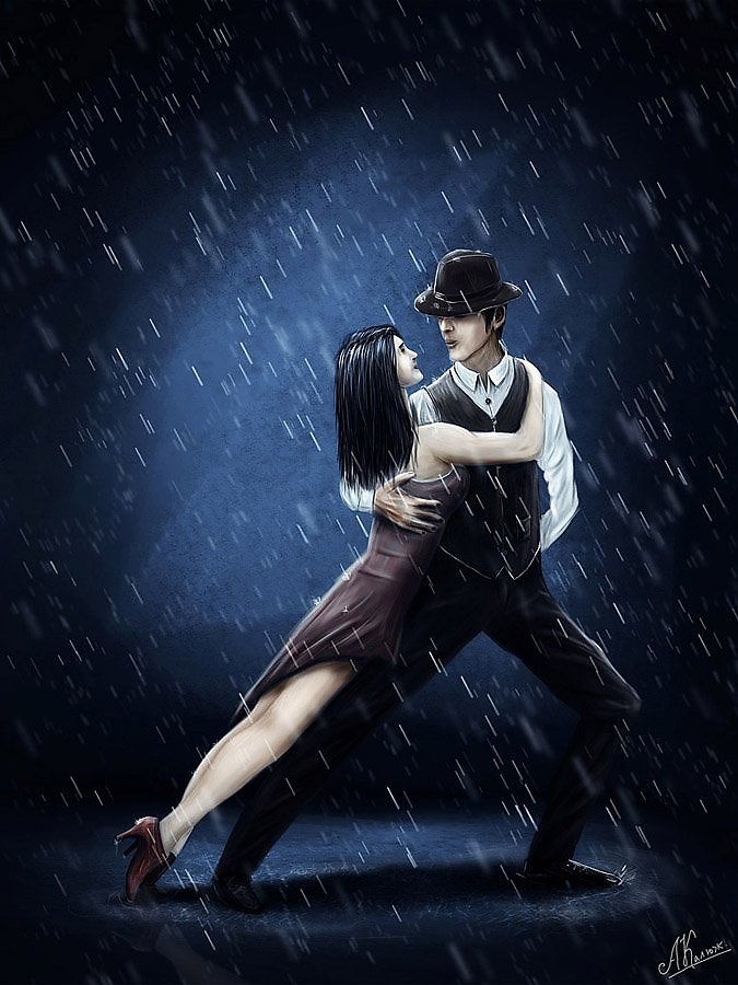 Танцы во снах. Танцы под дождем. Танго под дождем. Парень и девушка танцуют. Танцующая пара под дождем.