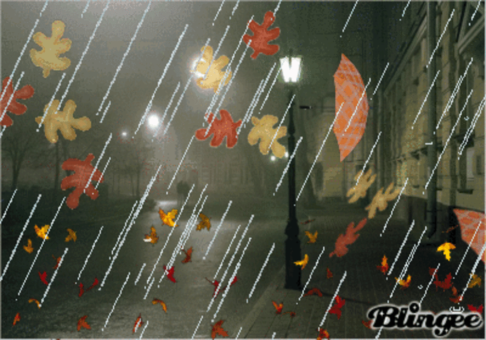 Дождик анимированный. Дождь анимация. Дождливая осень для детей. Осень дождь ветер. Падает снег и кружатся листья