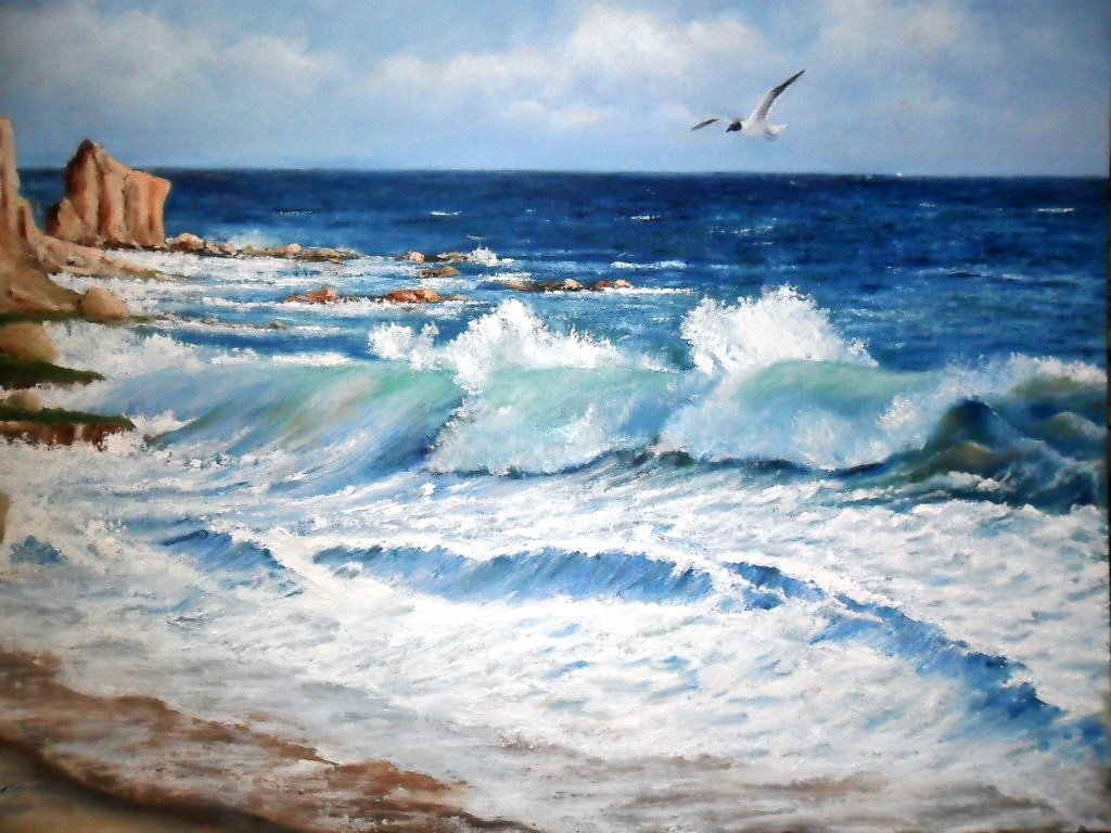 Красивые картины с морем