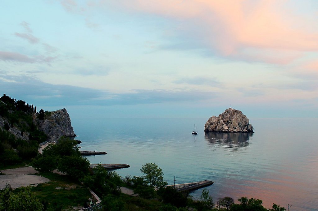 Черное море гурзуф