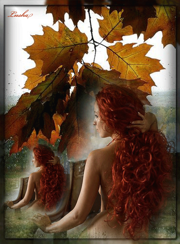 Осень в душе. Осень женщина грусть. Рыжая девушка с кленовым листом. Я женщина осень.