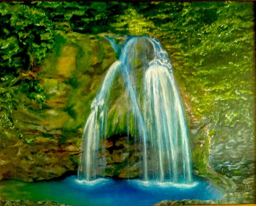 Картины водопад Джур Джур