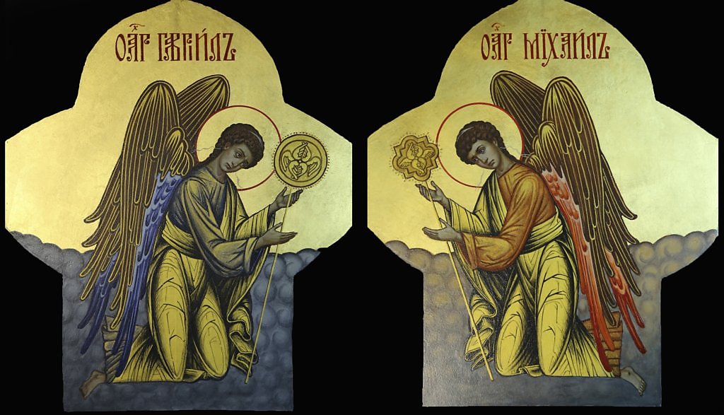 Гадание михаила архангела на будущее. Икона Архангела Михаила и Гавриила.